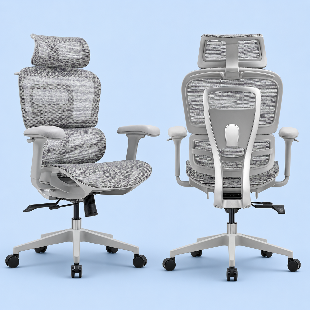 Mesh seating soft handle