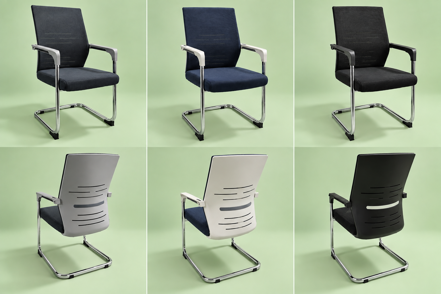 Fiber back visitor chair
