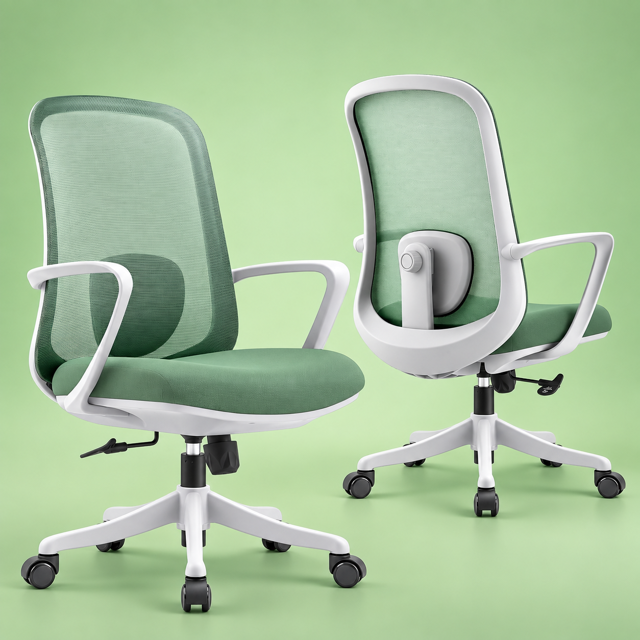 Medium back green theme