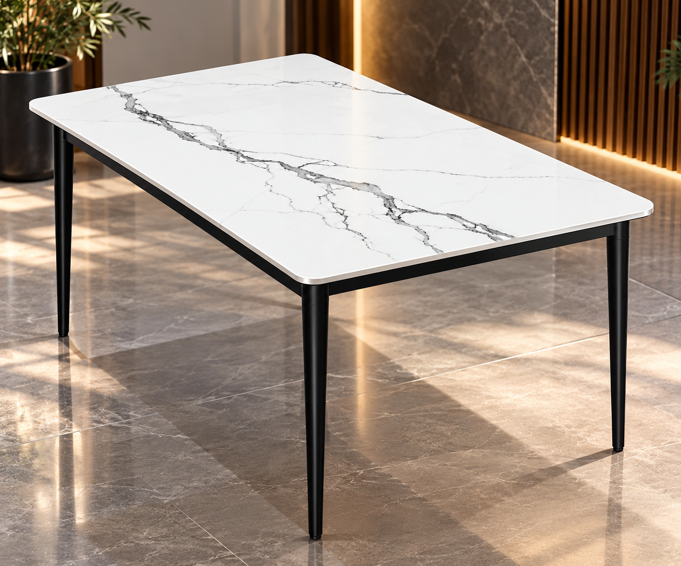 Ceremic table straight(4ft x2.5ft)