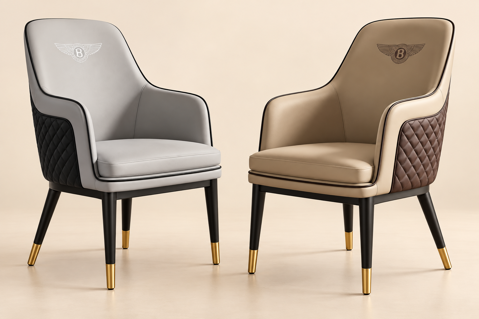 Bentley chair with logo