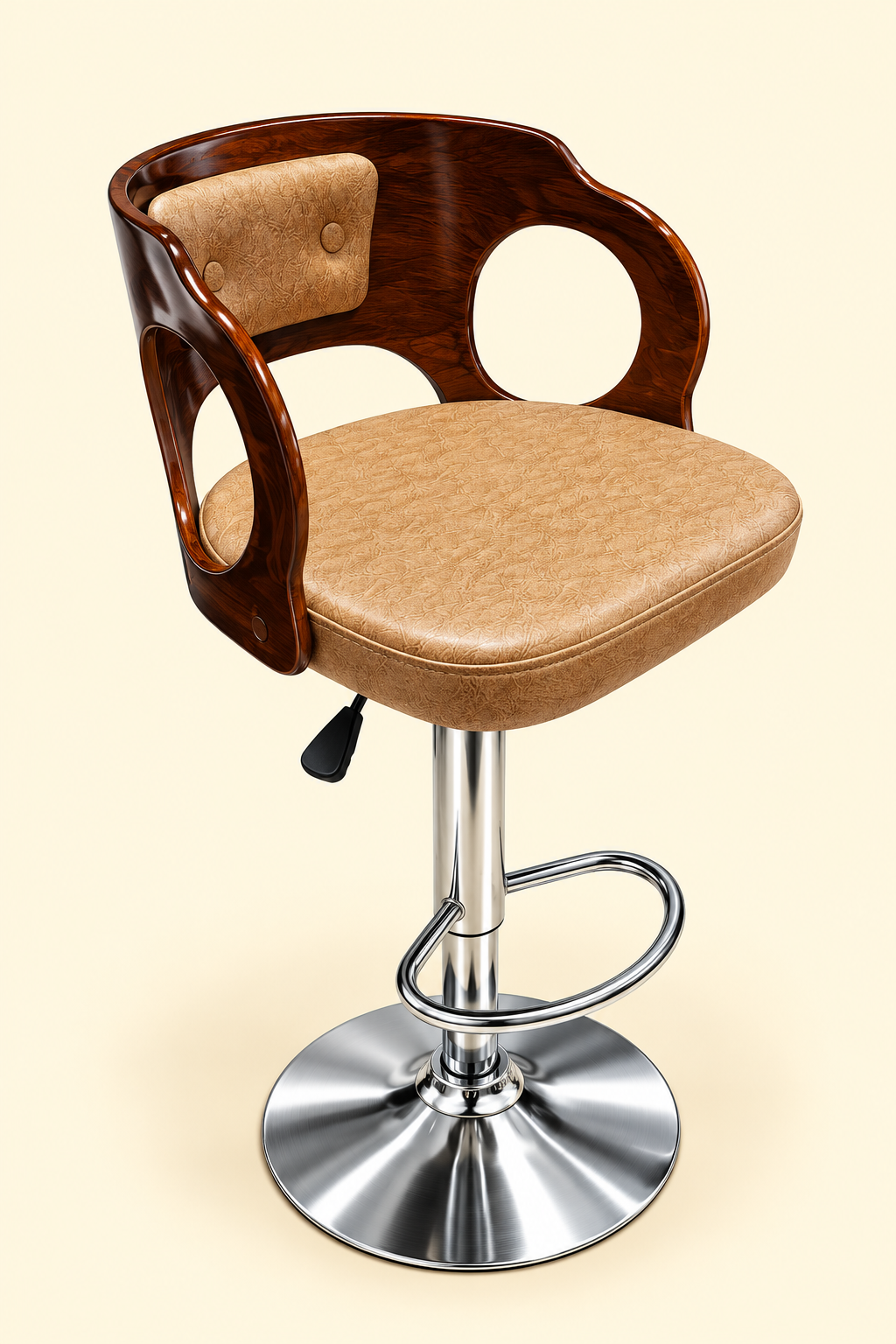 Bar chairs brown