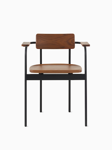 Folding Guest Cot - Walnut Brown - image 4